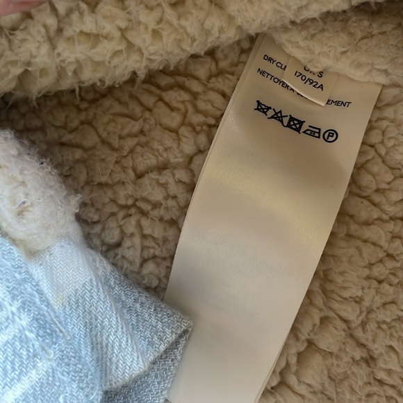 We The Free / Free People Woodlands Sherpa Flannel Plaid Cabin Jacket - Picture 9 of 11